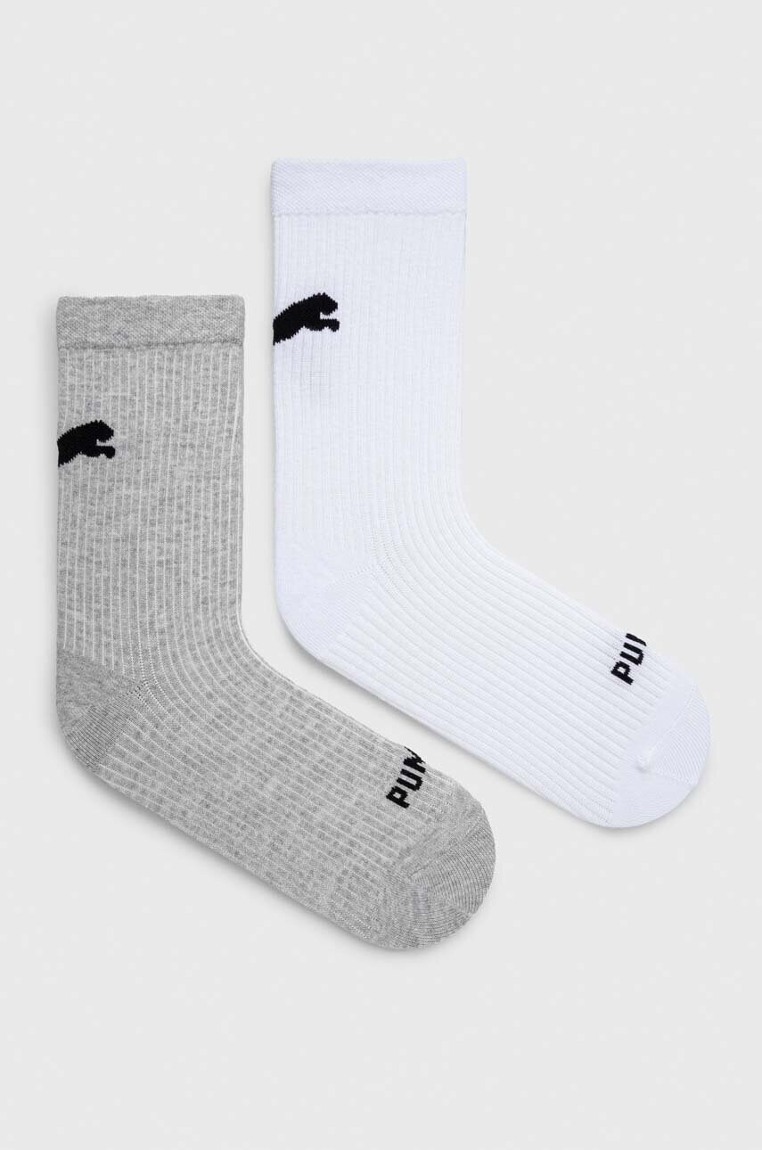 

Шкарпетки Puma 2-pack жіночі колір білий