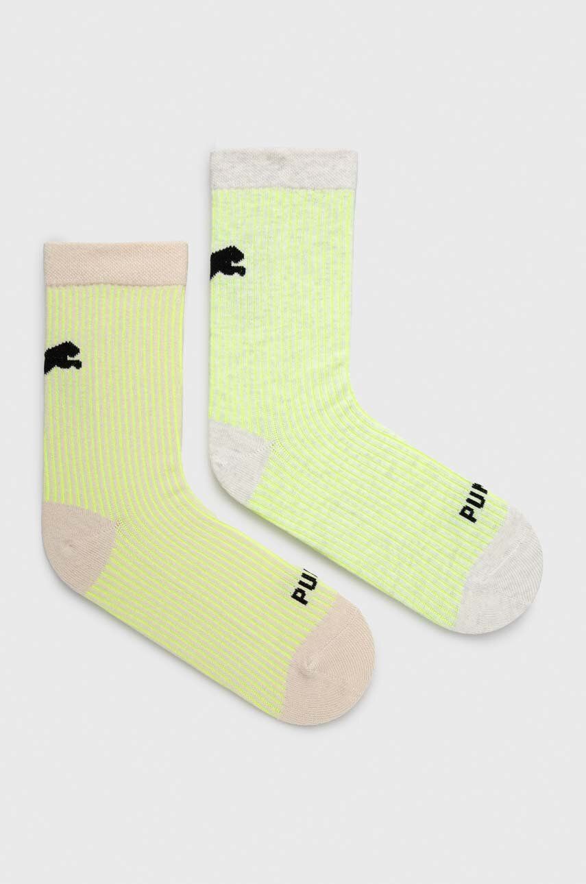 Ponožky Puma 2-pack dámské - vícebarevná - 50 % Bavlna