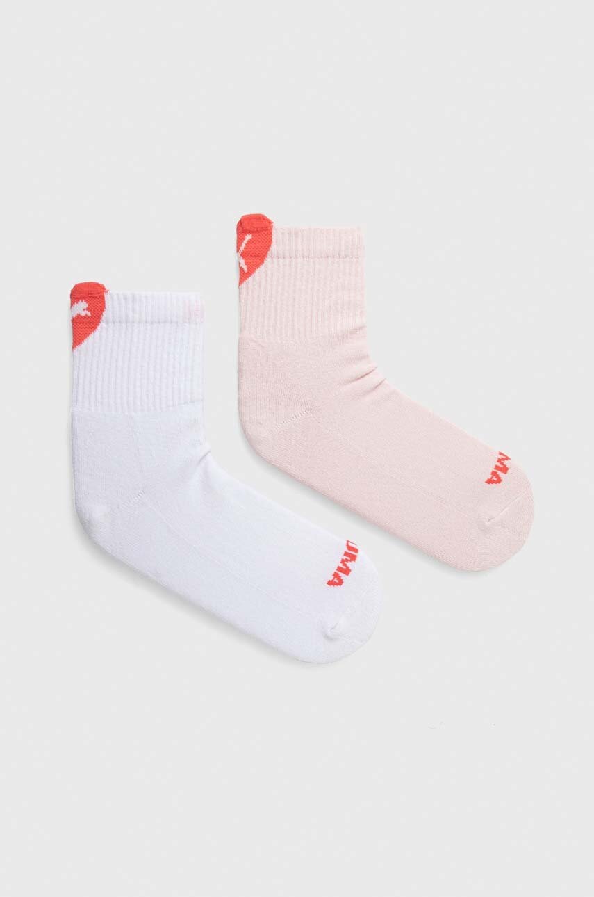 

Носки Puma 2 шт женские цвет розовый