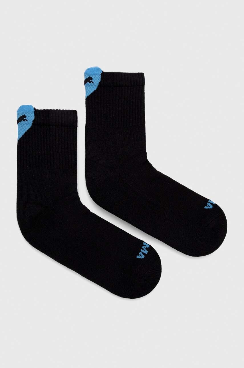 

Шкарпетки Puma 2-pack жіночі колір чорний