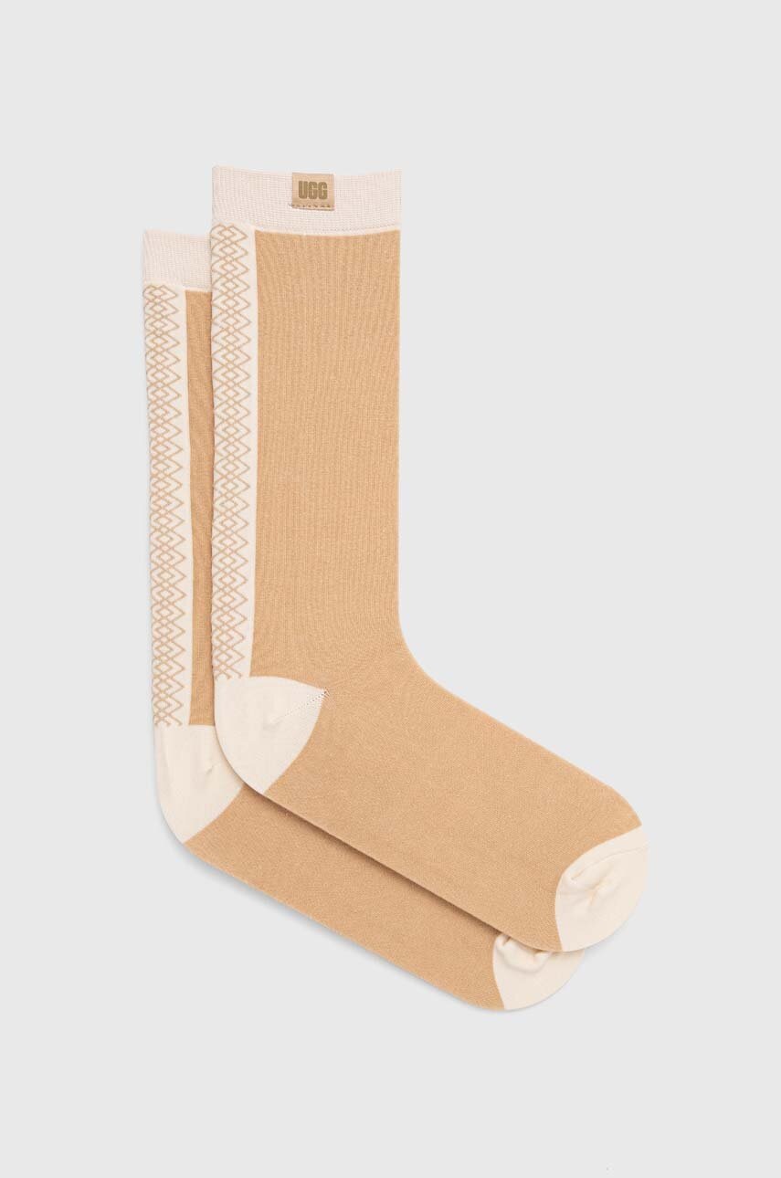 

Носки UGG женские цвет бежевый