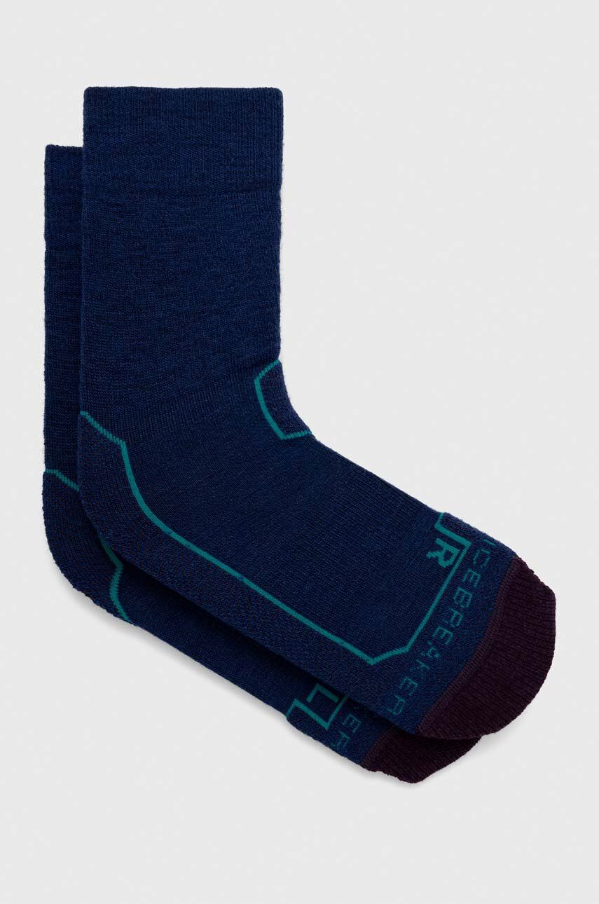 Ponožky Icebreaker Hike+ Medium - námořnická modř - 66 % Merino vlna