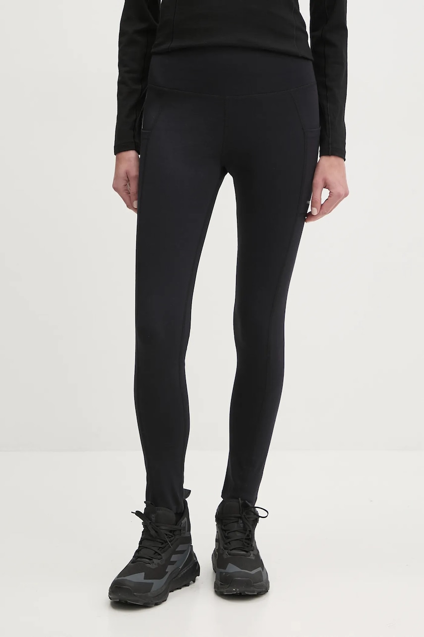 Viking leggins sport femei, culoarea negru, uni, 900/25/6441 Viking leggins sport femei, culoarea negru, uni, 900/25/6441