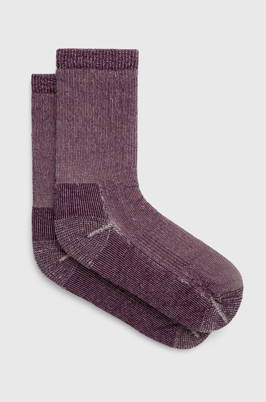 Ponožky Smartwool Hike Classic Edition Full Cushion - fialová - 62 % Merino vlna