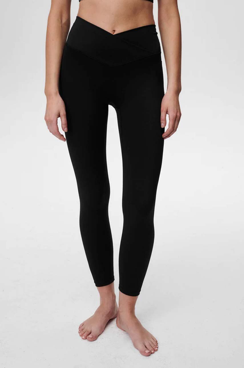 Levně Legíny Undress Code 618 Half Moon Leggins Black dámské, černá barva, hladké