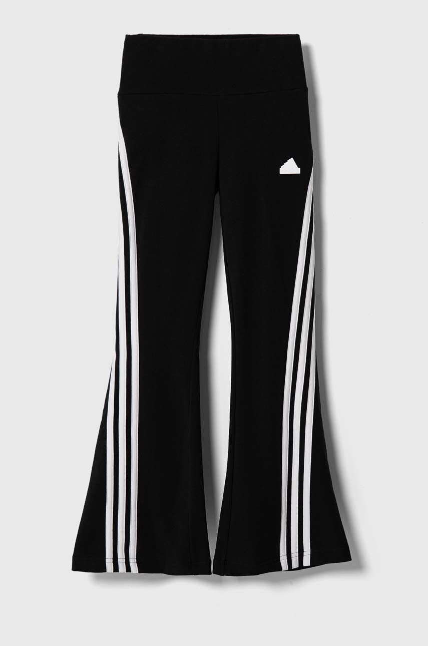 adidas leggins copii culoarea negru, cu imprimeu