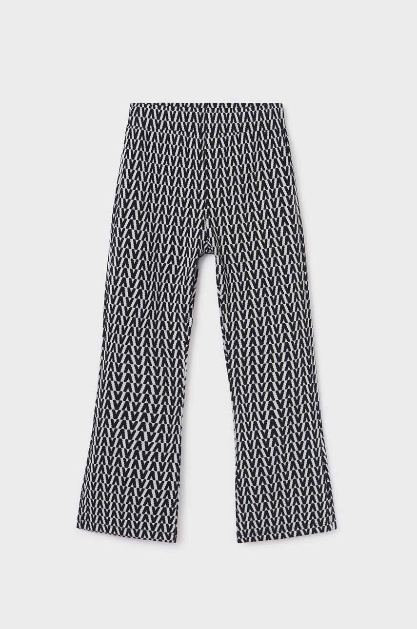 Детские леггинсы Mayoral цвет чёрный с узором Детские леггинсы Mayoral цвет чёрный с узором