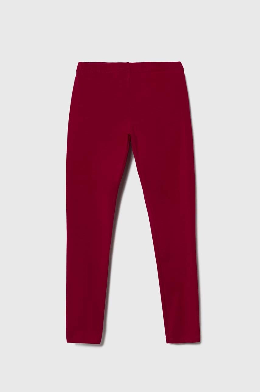 United Colors Of Benetton Leggins Copii Culoarea Roz, Neted