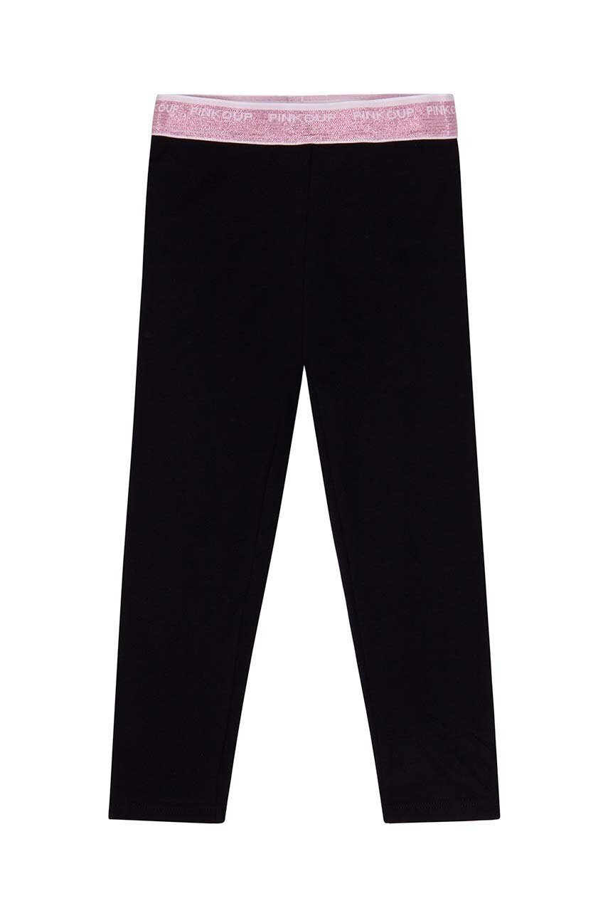 Детские леггинсы Pinko Up цвет чёрный однотонные Детские леггинсы Pinko Up цвет чёрный однотонные