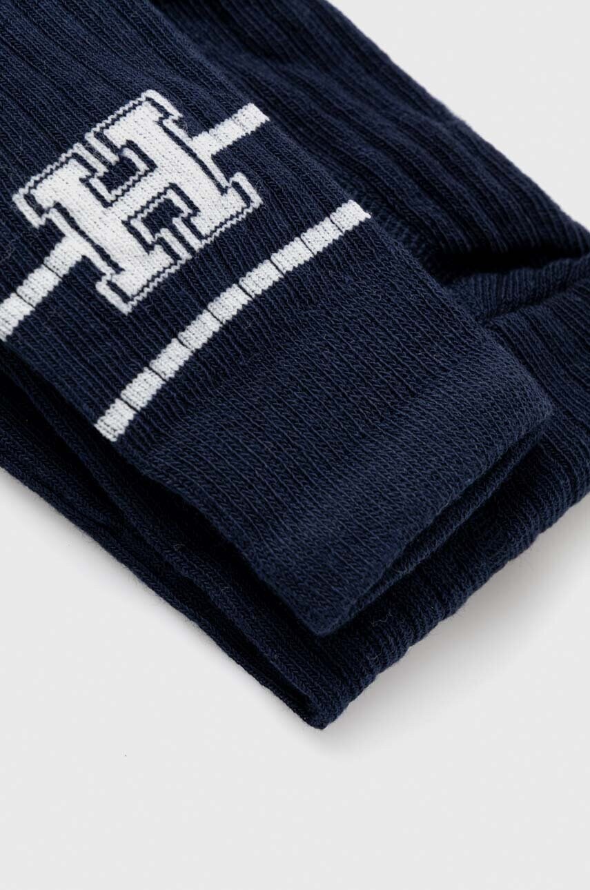 

Легінси для немовлят Tommy Hilfiger колір синій з принтом