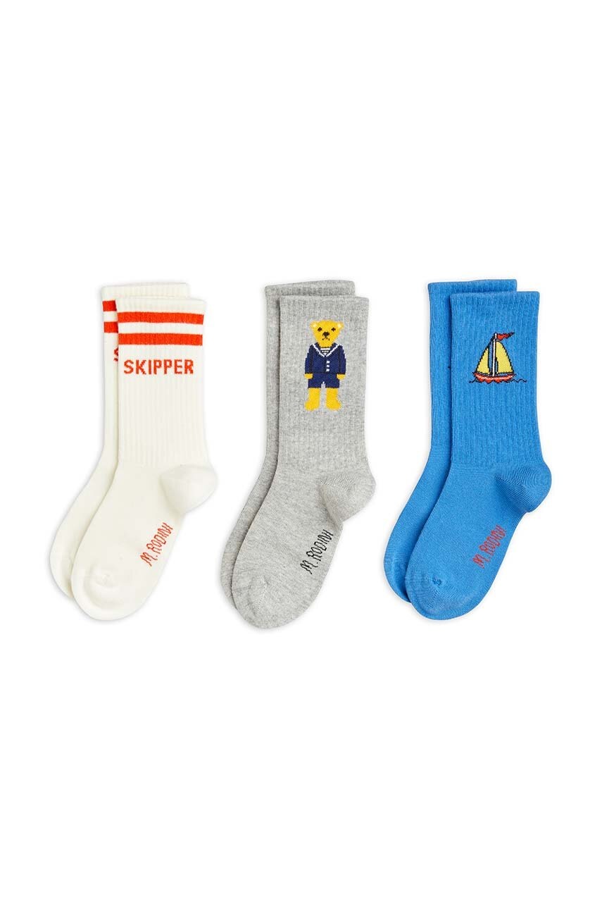 

Детски чорапи Mini Rodini (3 броя), Многоцветен
