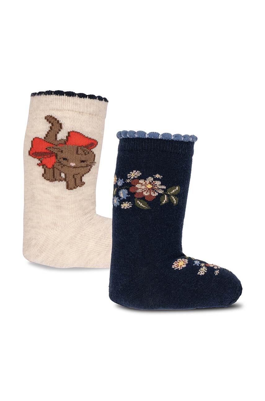 

Дитячі шкарпетки Konges Sløjd 2-pack колір синій