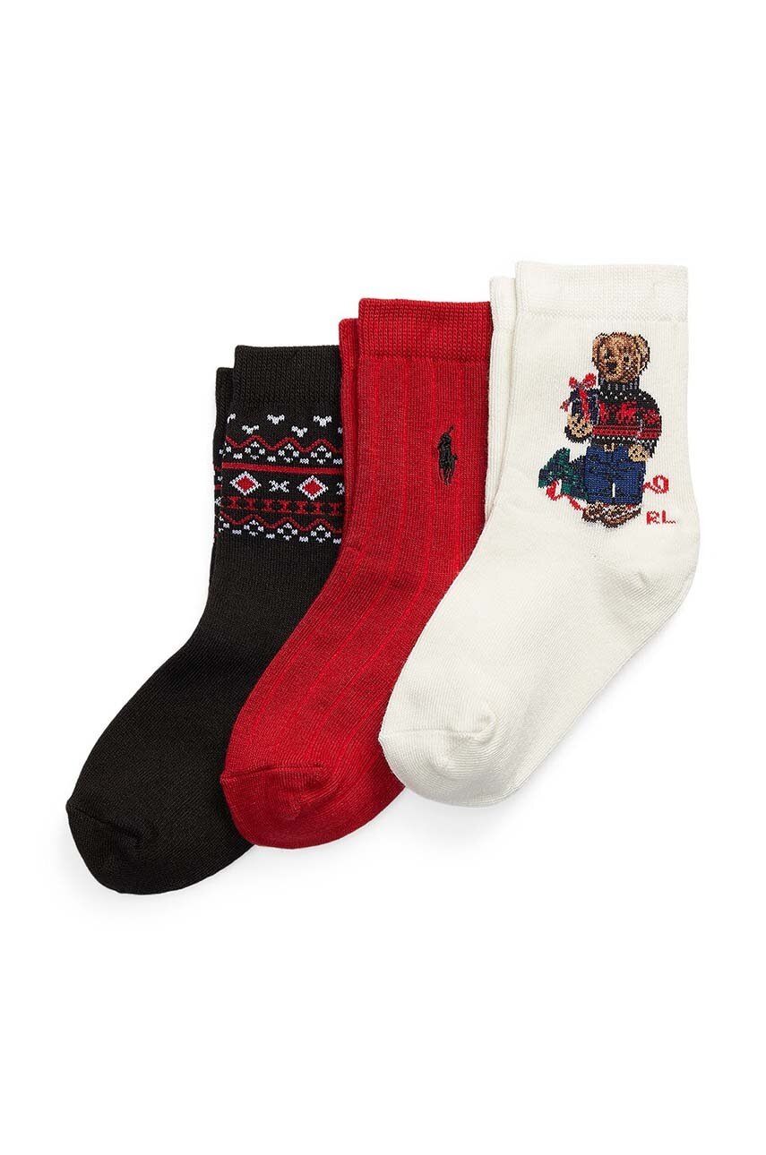 

Дитячі шкарпетки Polo Ralph Lauren 3-pack