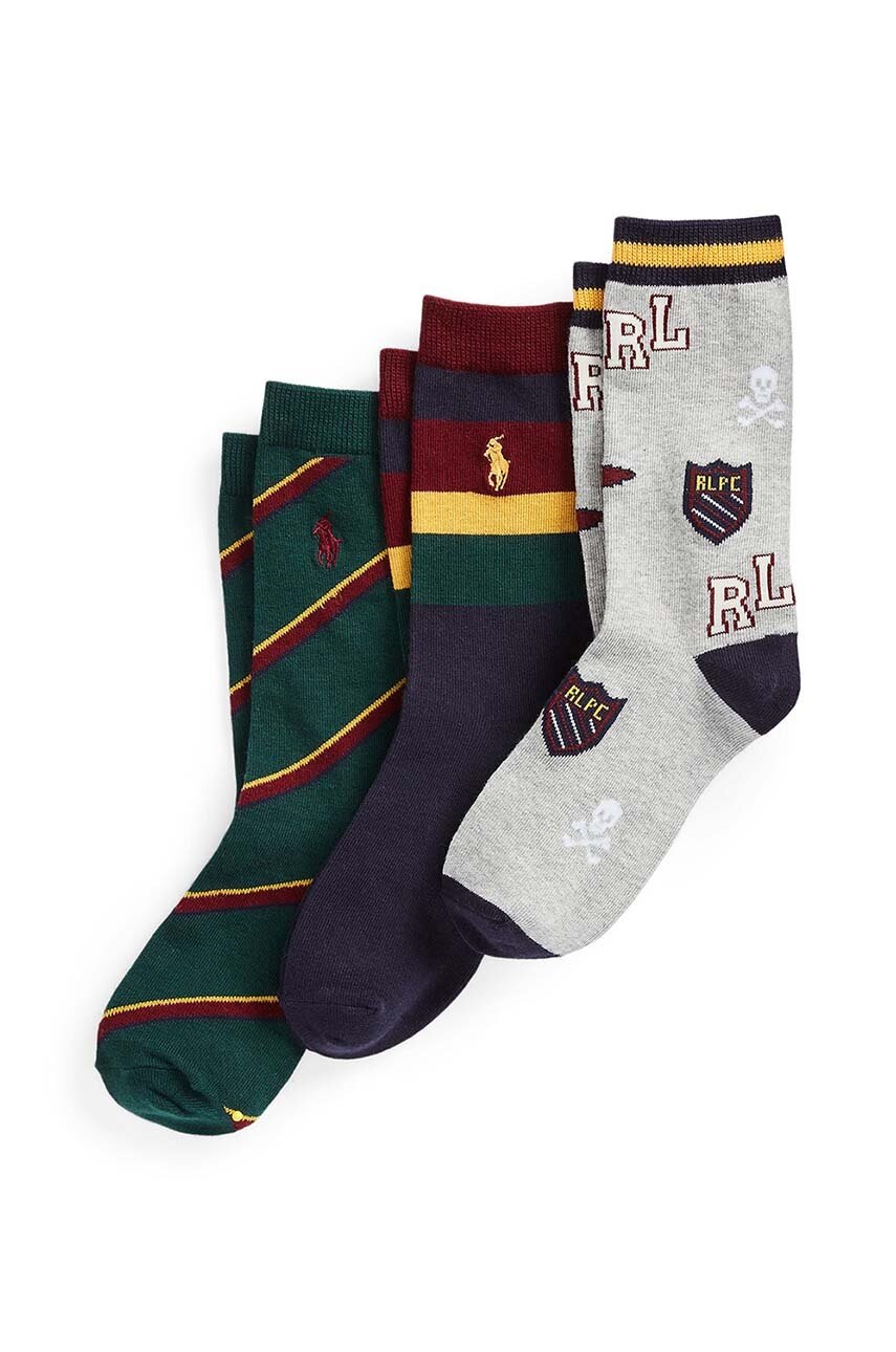 

Дитячі шкарпетки Polo Ralph Lauren 3-pack