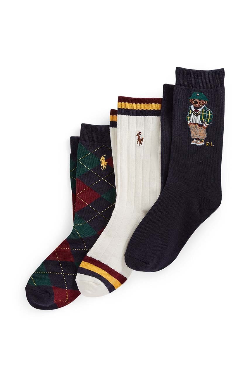 

Дитячі шкарпетки Polo Ralph Lauren 3-pack