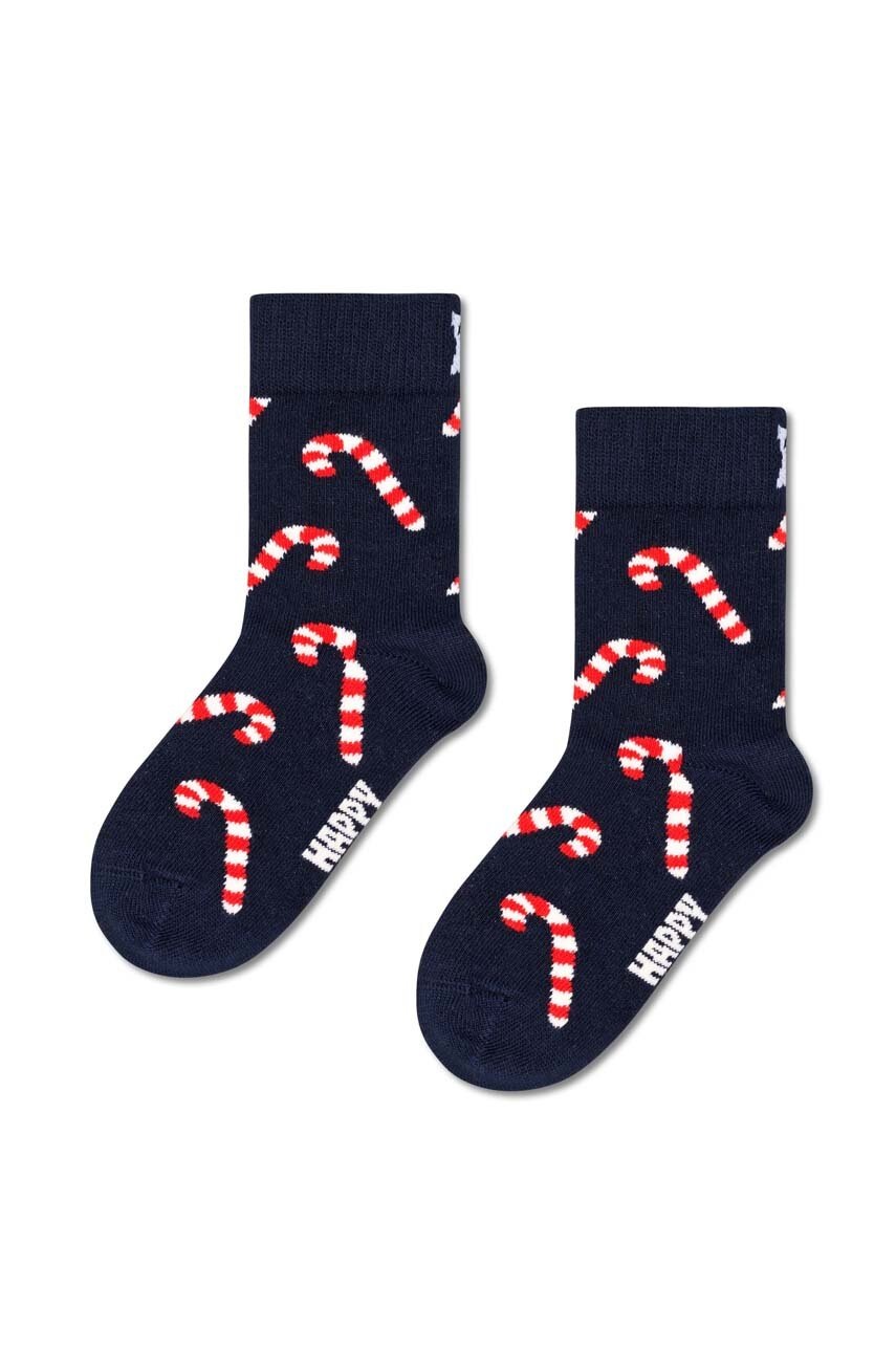 

Дитячі шкарпетки Happy Socks Candy Cane Sock колір синій