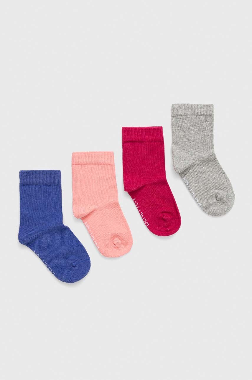 

Носки United Colors of Benetton 4 шт цвет серый