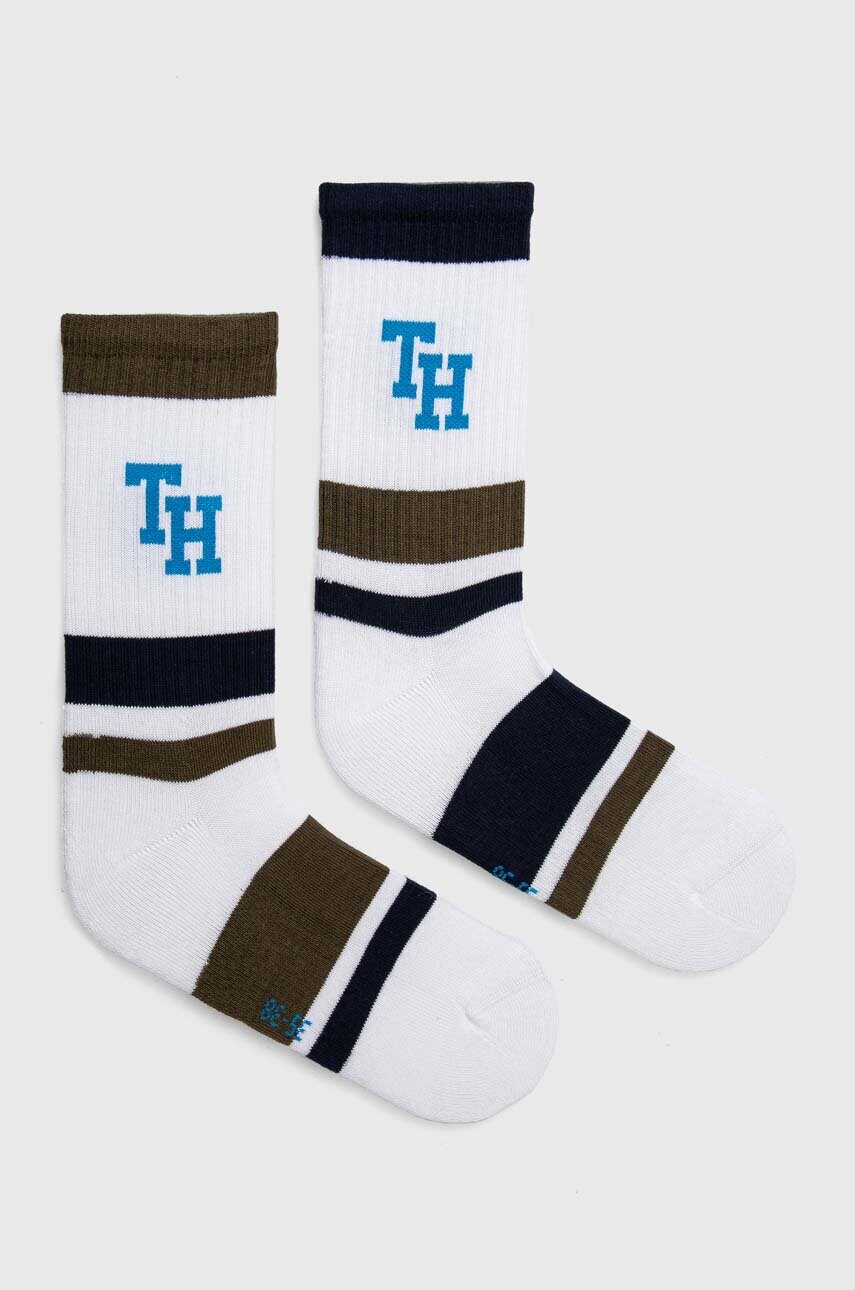 

Дитячі шкарпетки Tommy Hilfiger 2-pack колір зелений