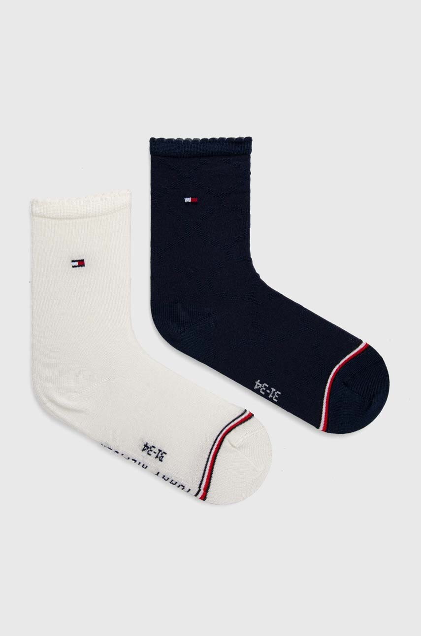 

Дитячі шкарпетки Tommy Hilfiger 2-pack колір синій