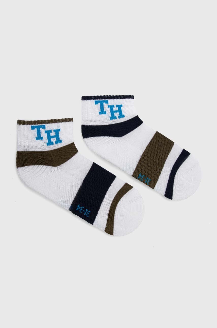 

Дитячі шкарпетки Tommy Hilfiger 2-pack колір зелений
