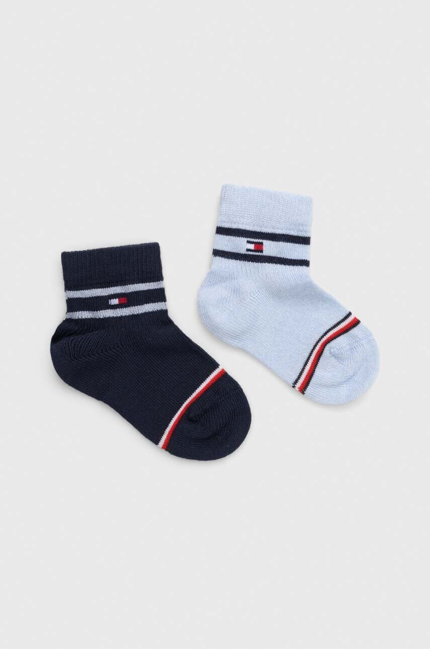 

Детски чорапи Tommy Hilfiger (2 броя) в синьо, Син