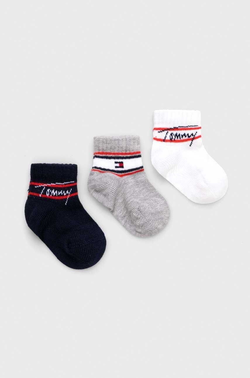 

Носки для младенцев Tommy Hilfiger 3 шт цвет синий