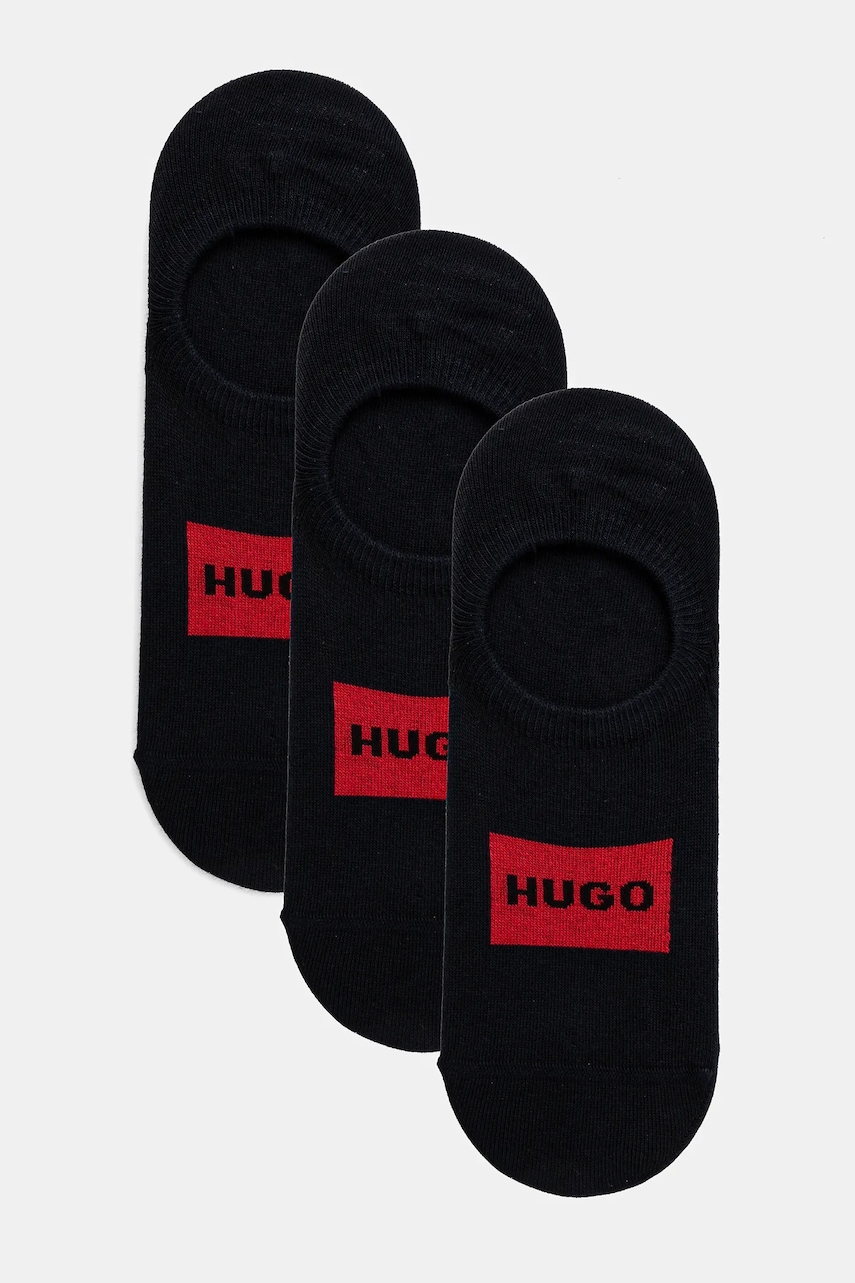 HUGO șosete 3-pack culoarea bleumarin, 50496082