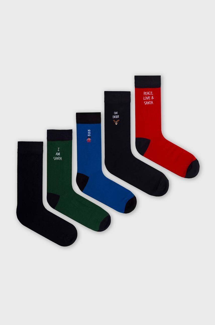E-shop Ponožky Lindbergh 5-pack pánské