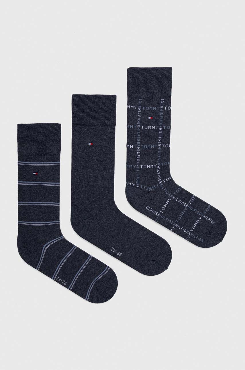 

Носки Tommy Hilfiger 3 шт мужские цвет синий