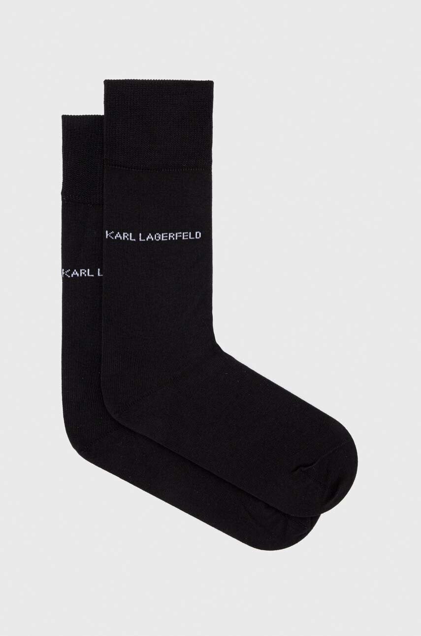 

Носки Karl Lagerfeld мужские цвет чёрный
