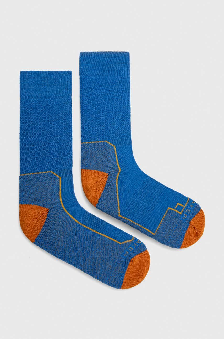 Ponožky Icebreaker Merino Hike+ Medium - modrá - 66 % Merino vlna