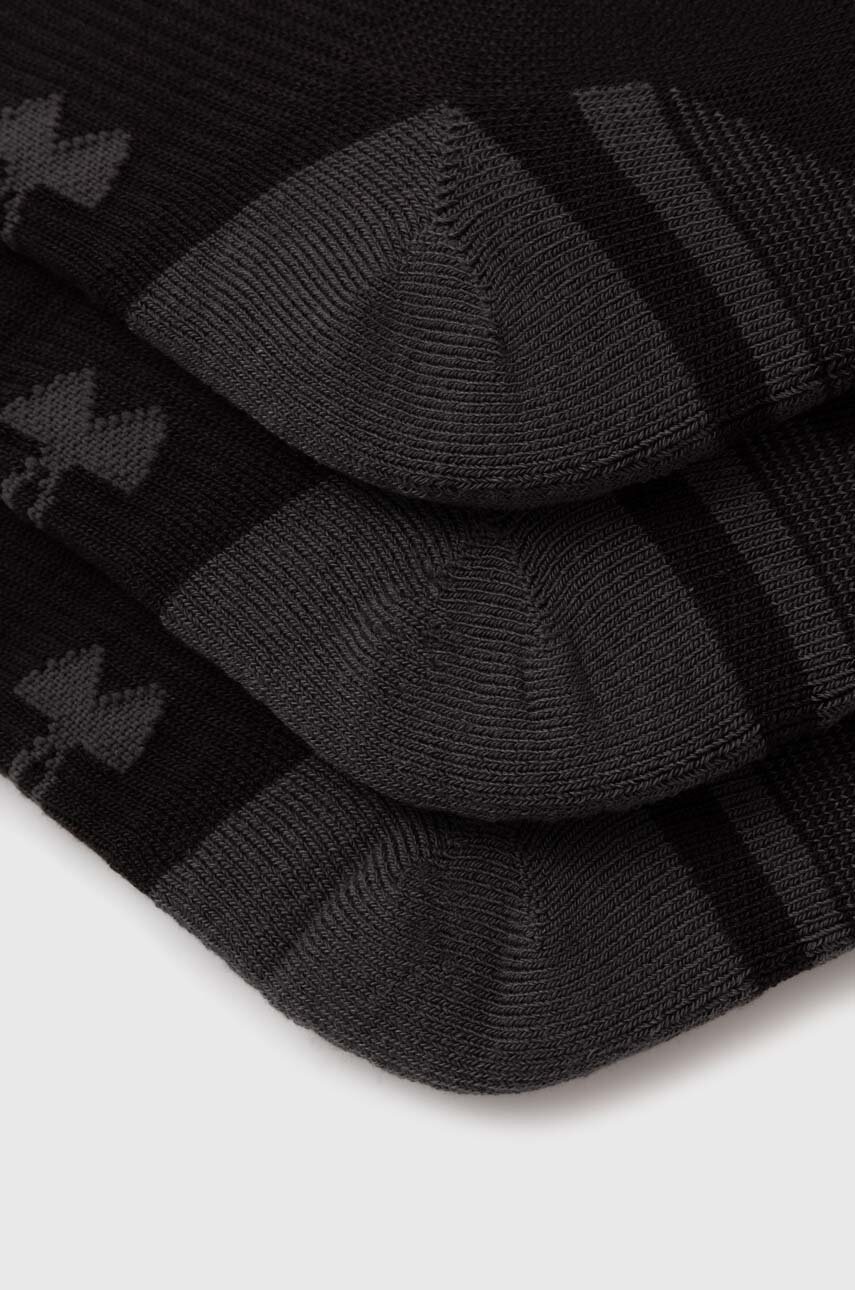 Κάλτσες Under Armour 3-pack χρώμα: μαύρο φωτογραφία