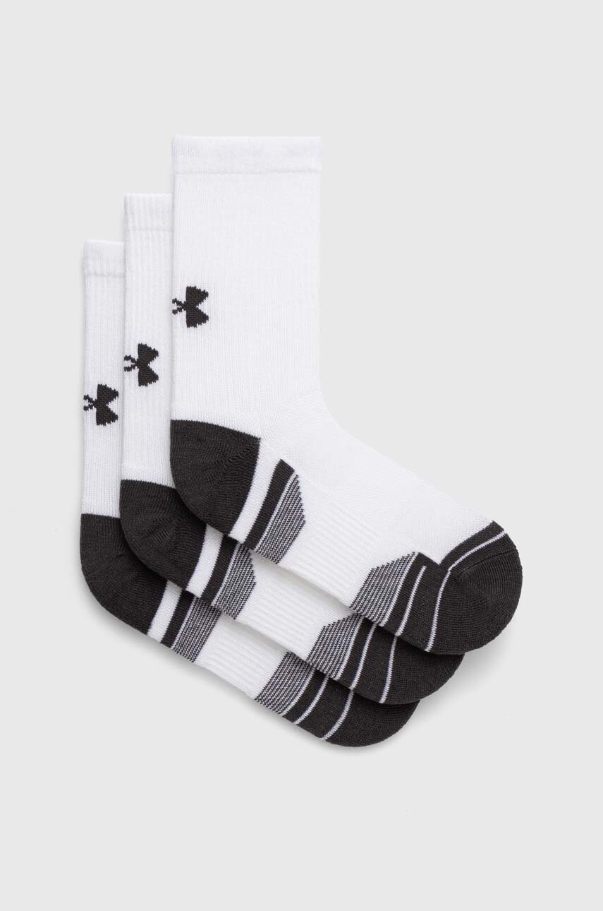 

Чорапи Under Armour (3 броя) в бяло, Бял