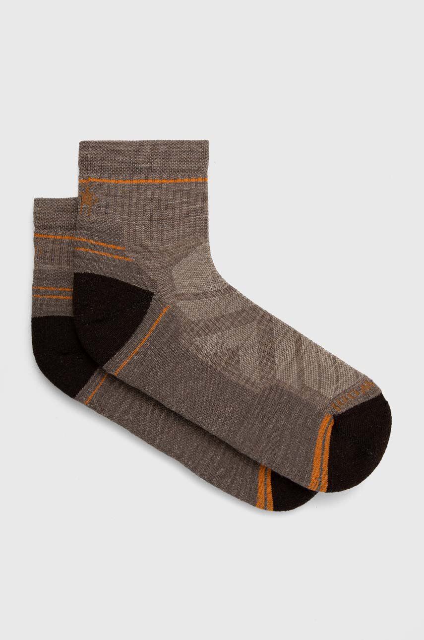 Ponožky Smartwool Hike Light Cushion - hnědá - 55 % Merino vlna