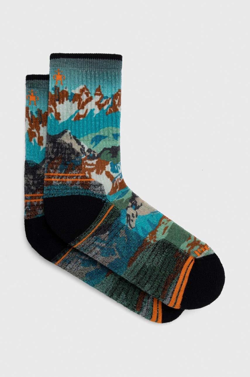 

Чорапи Smartwool Hike Light Cushion Alpine Trail Print, Многоцветен