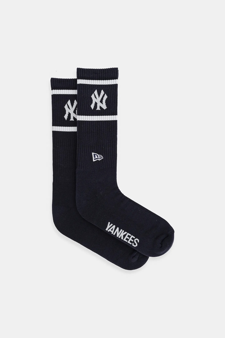 New Era șosete bărbați, culoarea albastru marin, NEW YORK YANKEES New Era șosete bărbați, culoarea albastru marin, NEW YORK YANKEES