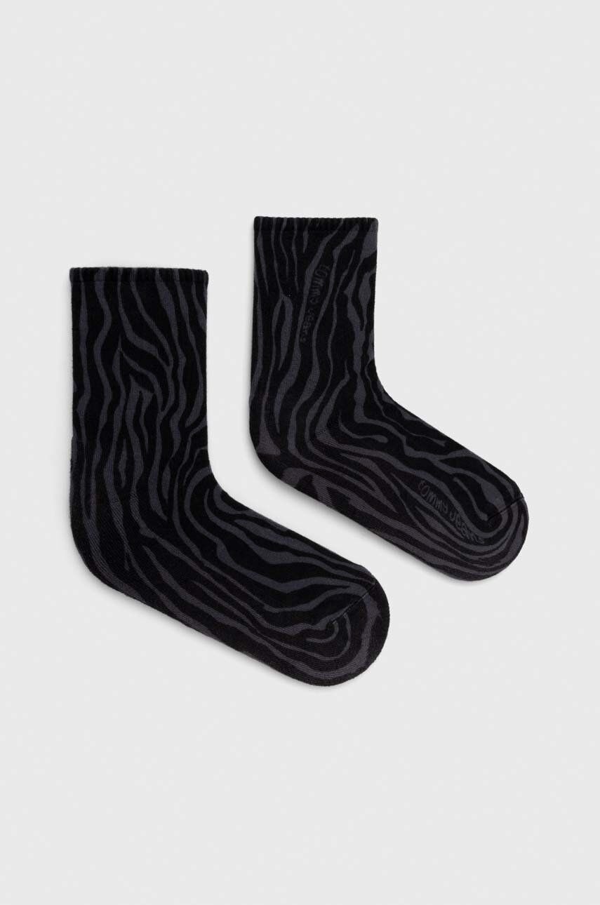 Levně Ponožky Tommy Jeans černá barva
