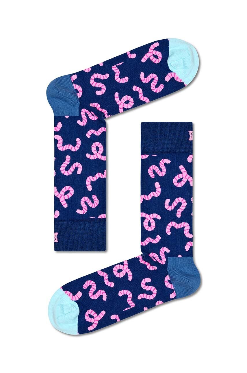 

Шкарпетки Happy Socks Worm Sock колір синій