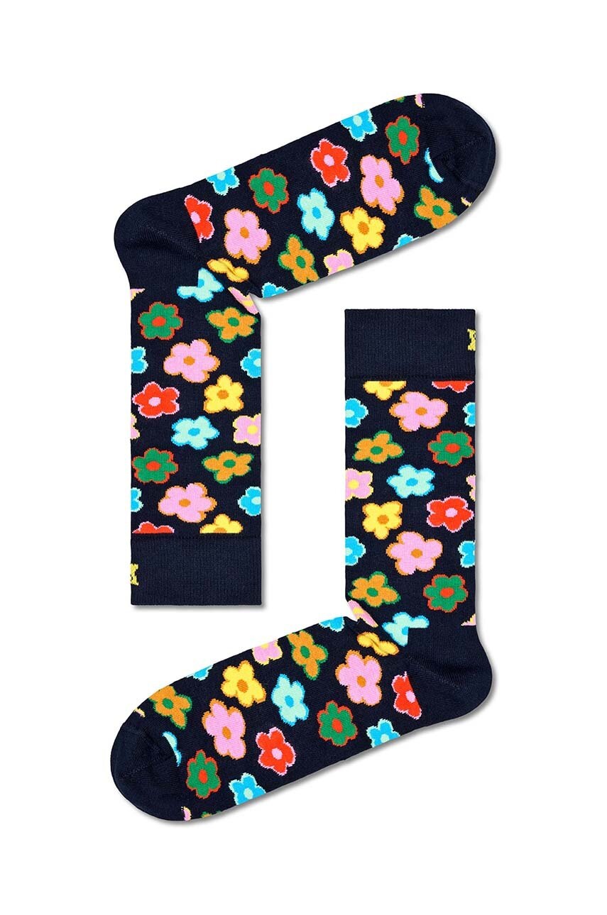 

Шкарпетки Happy Socks Flower Sock колір синій