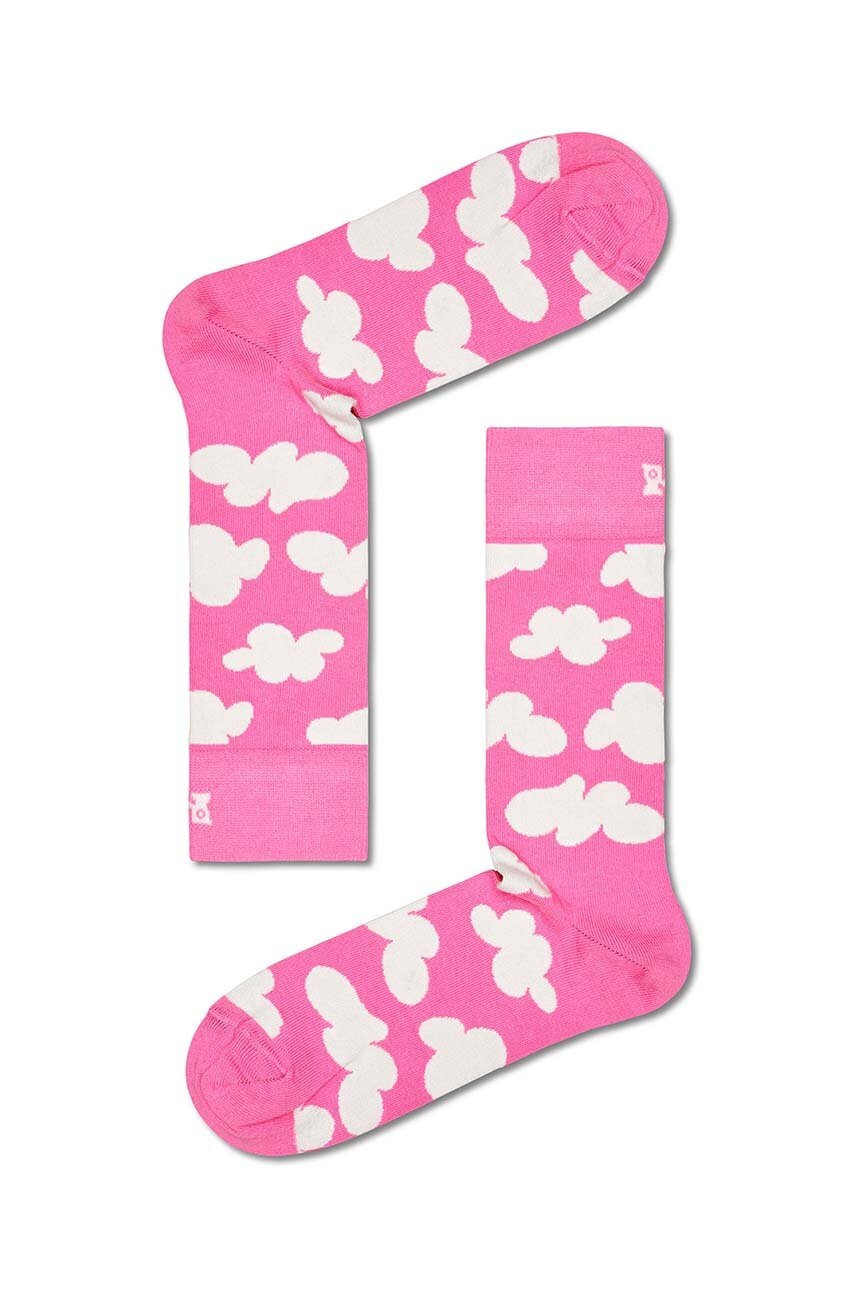 

Носки Happy Socks Cloudy Sock цвет розовый
