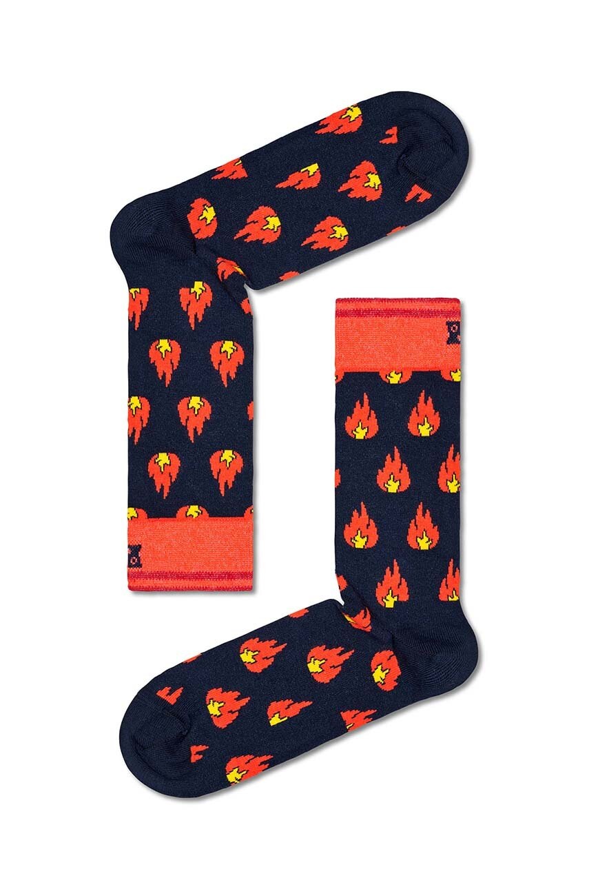 

Шкарпетки Happy Socks Flames Sock колір синій