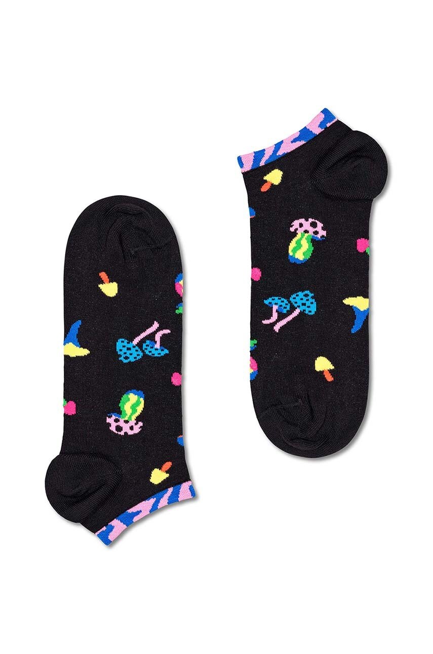 

Шкарпетки Happy Socks Mushrooms Low Sock колір чорний