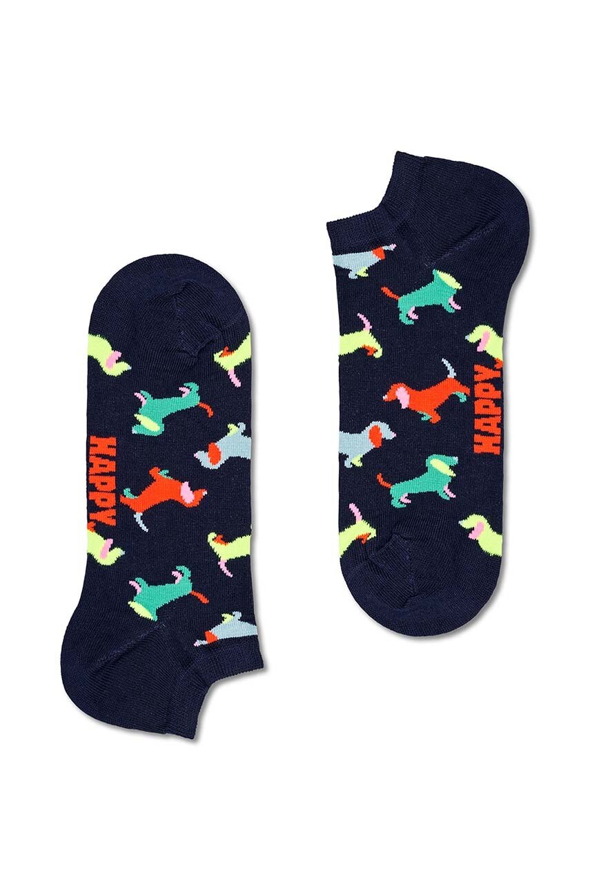 

Шкарпетки Happy Socks Puppy Love Low Sock колір синій