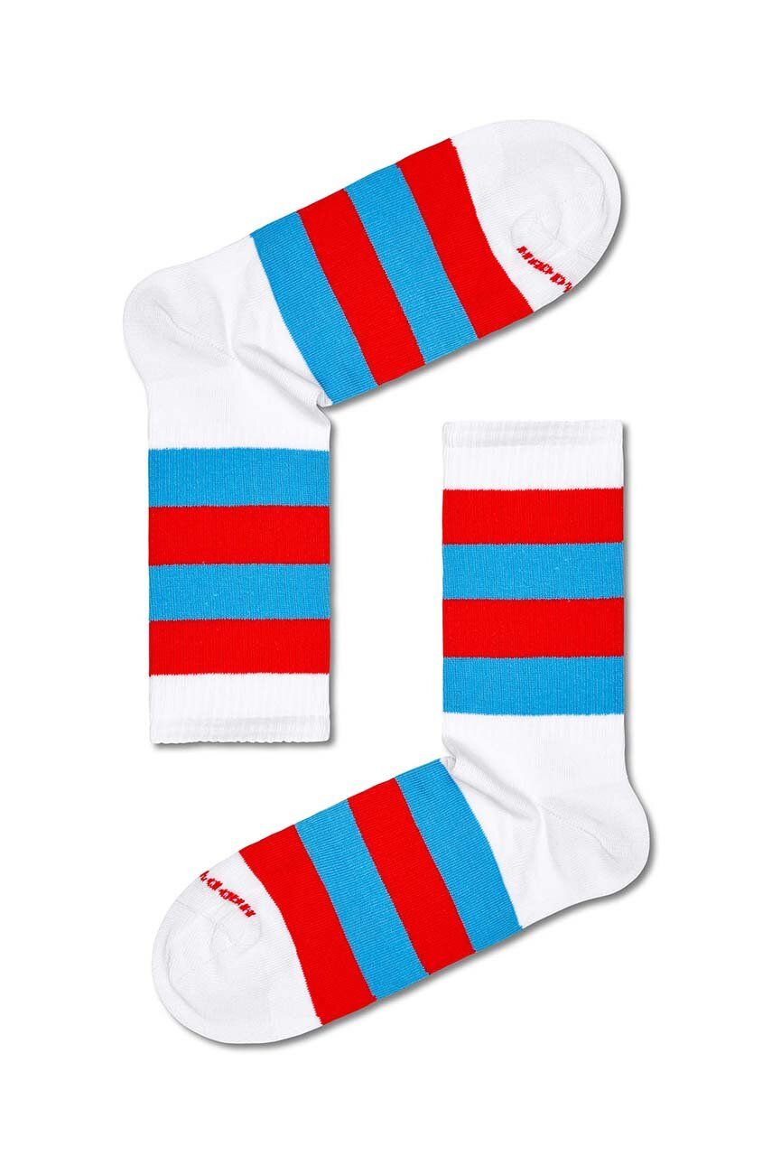 Levně Ponožky Happy Socks Stripe It 3/4 Crew Sock