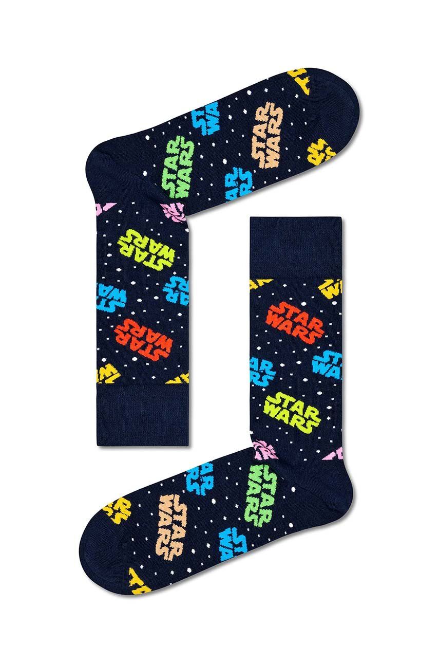 Happy Socks sosete Star Wars culoarea albastru marin