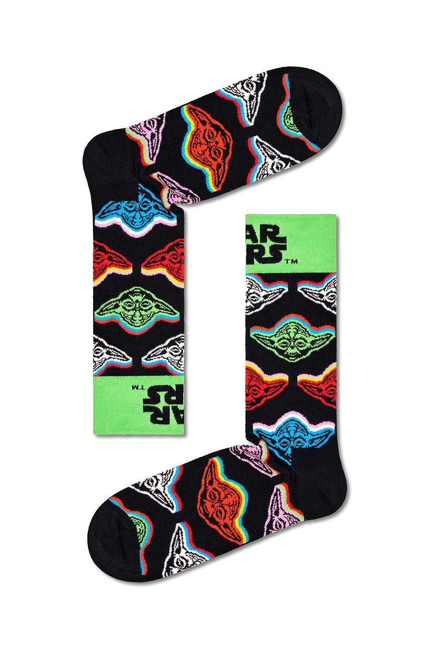 

Шкарпетки Happy Socks Star Wars колір чорний
