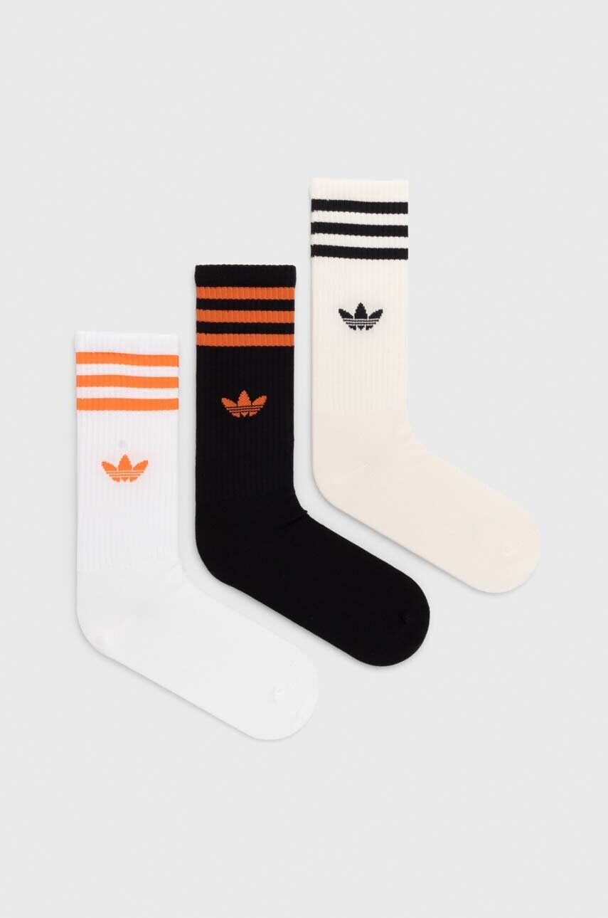 

Носки adidas Originals 3 шт цвет белый
