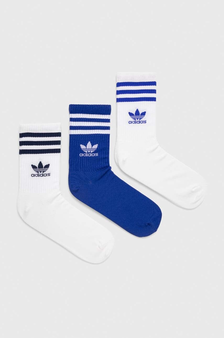 

Шкарпетки adidas Originals 3-pack колір білий