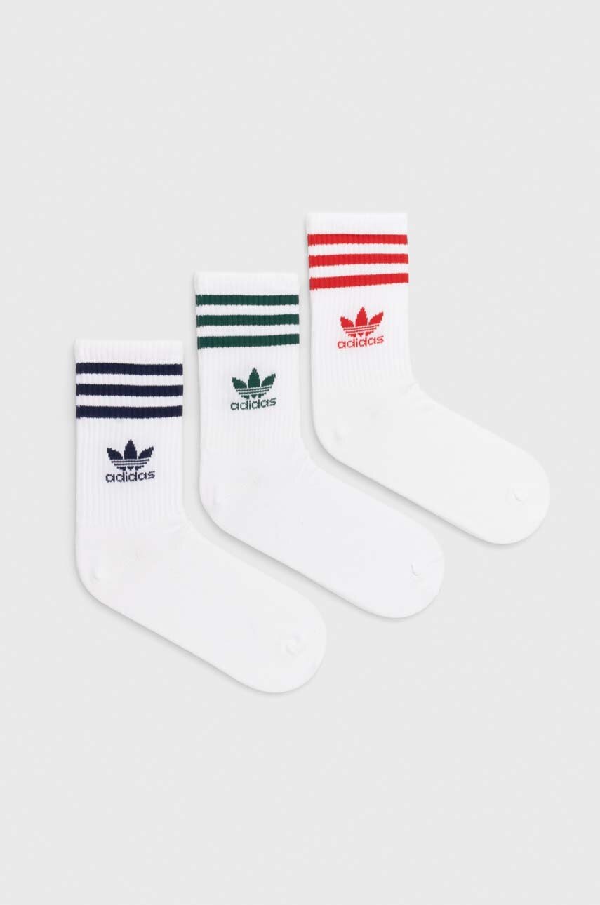 

Носки adidas Originals 3 шт цвет белый