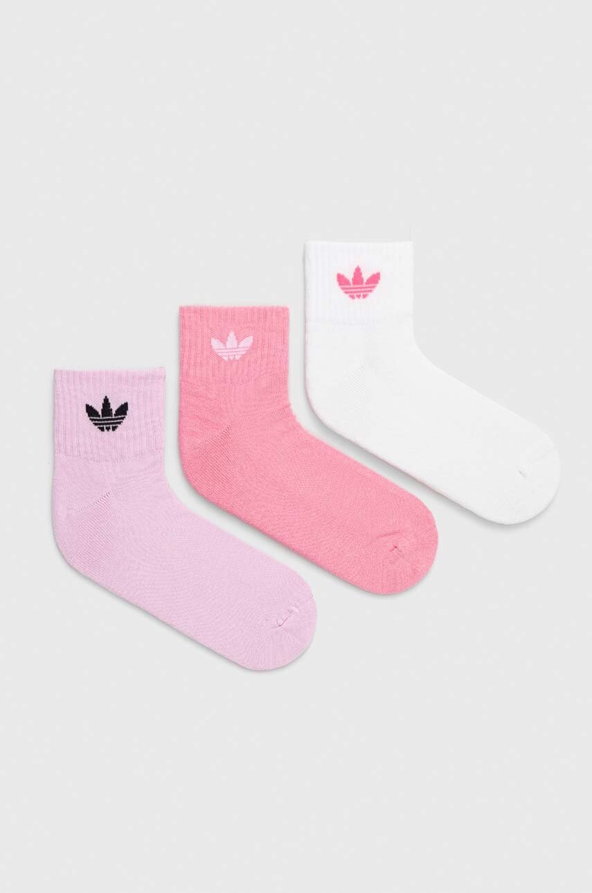 

Носки adidas Originals 3 шт цвет белый